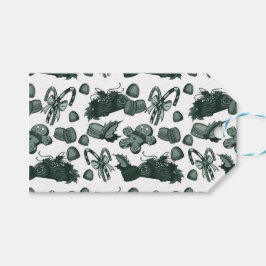 Holiday Sweets- Pine (Solid) Cadeaulabel