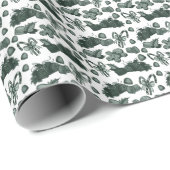 Holiday Sweets- Pine (Solid) Cadeaupapier (Rol Hoek)