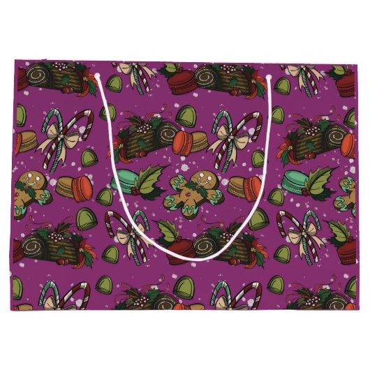 Holiday Sweets- Sugar Plum (Color) Groot Cadeauzakje (Achterkant)