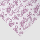 Holiday Sweets- Sugar Plum (Sheer) Tissuepapier (Detail)