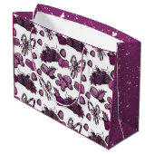 Holiday Sweets- Sugar Plum (Solid) Groot Cadeauzakje (Achterkant Gekanteld)