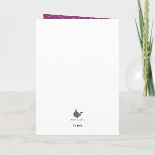 Holiday Sweets- Sugar Plum (Solid) Kaart (Achterkant)