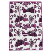 Holiday Sweets- Sugar Plum (Solid) Medium Cadeauzakje (Achterkant)