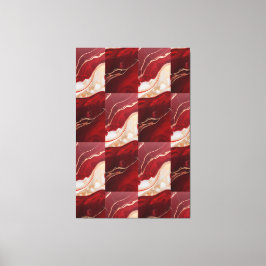 Holiday Swirl Wonder Retro Christmas Canvas Bloom