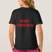 Holiday T-Shirt Country Christmas Farm Scene  (Achterkant)