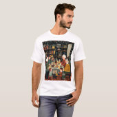 Holiday Table – A Cozy Family Feast T-shirt (Voorkant volledig)