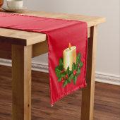Holiday Table Runner-kaarsen Lange Tafelloper (Voorbeeld)