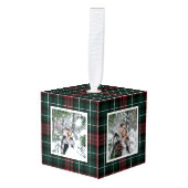 Holiday Tartan 4 Foto Decoratie (Voorkant hoekig)