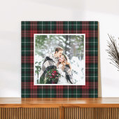Holiday Tartan Canvas Afdruk