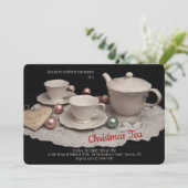 Holiday Tea  Kaart (Staand voorkant)