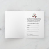 Holiday Tea Party-uitnodiging Kaart (Binnen)