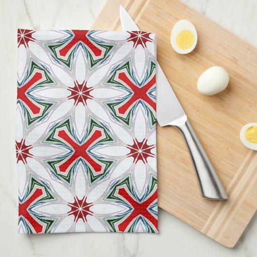 Holiday Tea Towel Theedoek (Quarter Fold)