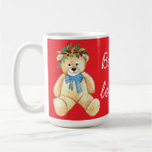 holiday teddy bear, Beary Loved! Koffiemok (Links)