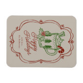 Holiday Themed Mug In Warm Colors Magneet (Horizontaal)