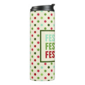 Holiday Thermal Tumbler/Travel Mug ©NHC Thermosbeker (Gedraaid links)