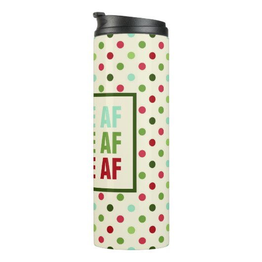 Holiday Thermal Tumbler/Travel Mug ©NHC Thermosbeker (Geroteerd rechts)