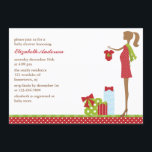 Holiday ThleBoy Baby shower Kaart<br><div class="desc">Stijlvolle en zoete uitnodigingen met een zwangere moeder en geslachtsneutrale babykleding. Perfect voor jongens of meisjes baby shower,  aanschouwingen,  adopties of seksespecifieke feestjes. Coca Studio</div>