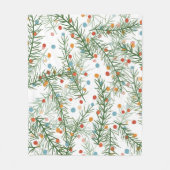 Holiday throw fleece deken (Voorkant)