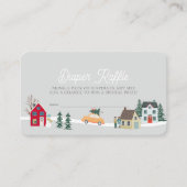 Holiday Town / Village Grey Luier Raffle Ticket Informatiekaartje (Voorkant)