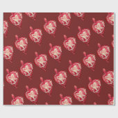 Holiday Toys Red Heart Cadeaupapier (Vlak)