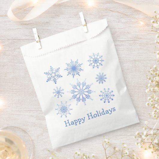 Holiday Treat Favor Bag Bedankzakje (Geknipt)