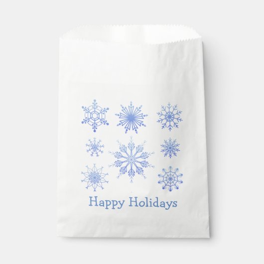 Holiday Treat Favor Bag Bedankzakje (Voorkant)