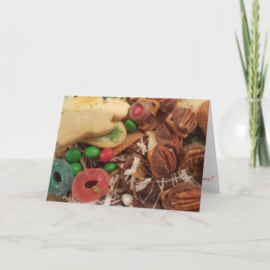 "Holiday Treats" kerstkaart Kaart (Voorkant)