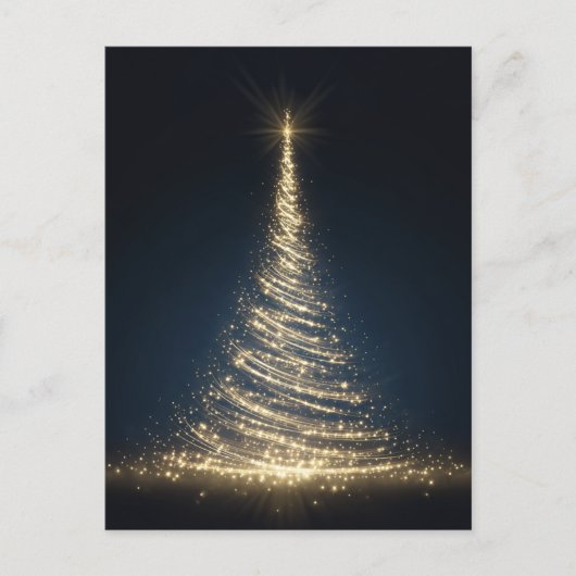 HOLIDAY TREE #1 POSTCARD FEESTDAGENKAART (Voorkant)