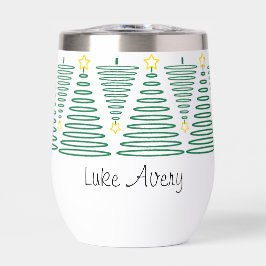  Holiday Tree Bottle-Wine