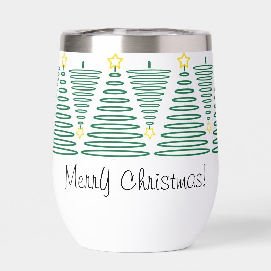  Holiday Tree Bottle-Wine (Achterkant)