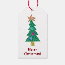 Holiday Tree Gift Labels Cadeaulabel