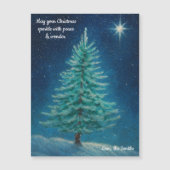 Holiday Tree Magnet Kaart (Voorkant)