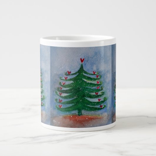 Holiday Tree Ornament Grote Koffiekop (Voorkant)