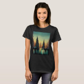 Holiday Trees Design T-shirt (Voorkant volledig)