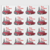 Holiday Truck Cadeaupapier (Vlak)