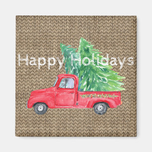 Holiday  Truck Magnet