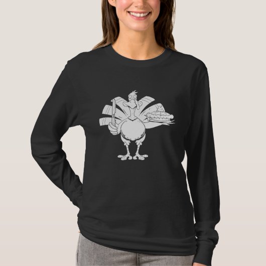 Holiday  Turkey Thanksgiving T-shirt (Voorkant)