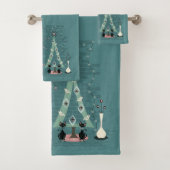 Holiday uit de middeleeuwse kattenfamilie ©studiox bad handdoek (Insitu)