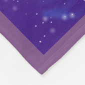 Holiday Unicorn Owl en Fox Fleece Deken (Hoek)