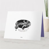 Holiday Unicorn Owl en Fox Kaart (Achterkant)