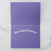 Holiday Unicorn Owl en Fox Kaart (Binnen)