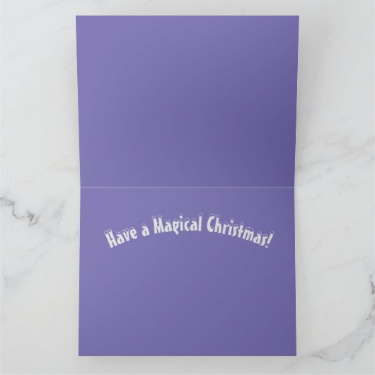 Holiday Unicorn Owl en Fox Kaart (Binnen)