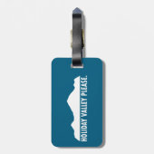 Holiday Valley graag Bagagelabel (Achterkant verticaal)