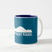 Holiday Valley graag Tweekleurige Koffiemok (Voorkant rechts)