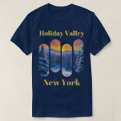 Holiday Valley ski New York 4 T-shirt (Design voorkant)