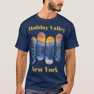Holiday Valley ski New York 4 T-shirt