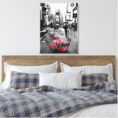 HOLIDAY VERKOOP! Times Square Black White Canvas Afdruk (Insitu (Slaapkamer))