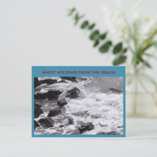 Holiday Water is een magisch briefkaart (Staand voorkant)