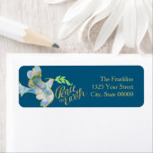 Holiday Waterverf Dove Gold Peace on Earth Etiket (Insitu)