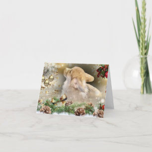 Holiday Welsh Corgi Puppy Feestdagen Kaart